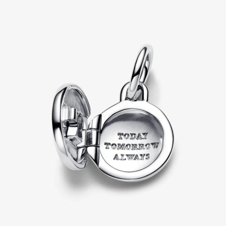 Immagine prodotto Pandora Ciondolo con cerniera e incisione Charm d'amore (Argento 925)