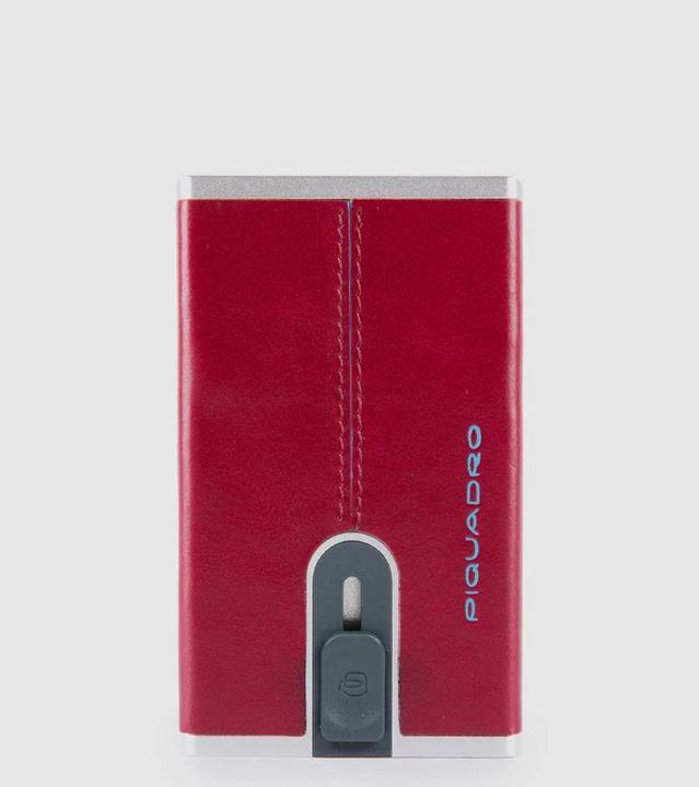 Immagine prodotto Piquadro PP4825B2R/R portafoglio, portacarte e portadocumenti da viaggio Rosso Pelle, Metallo