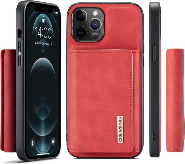 Actual product image Cover-Discount iPhone 13 mini - case with credit cards case red (Apple iPhone 13 mini)