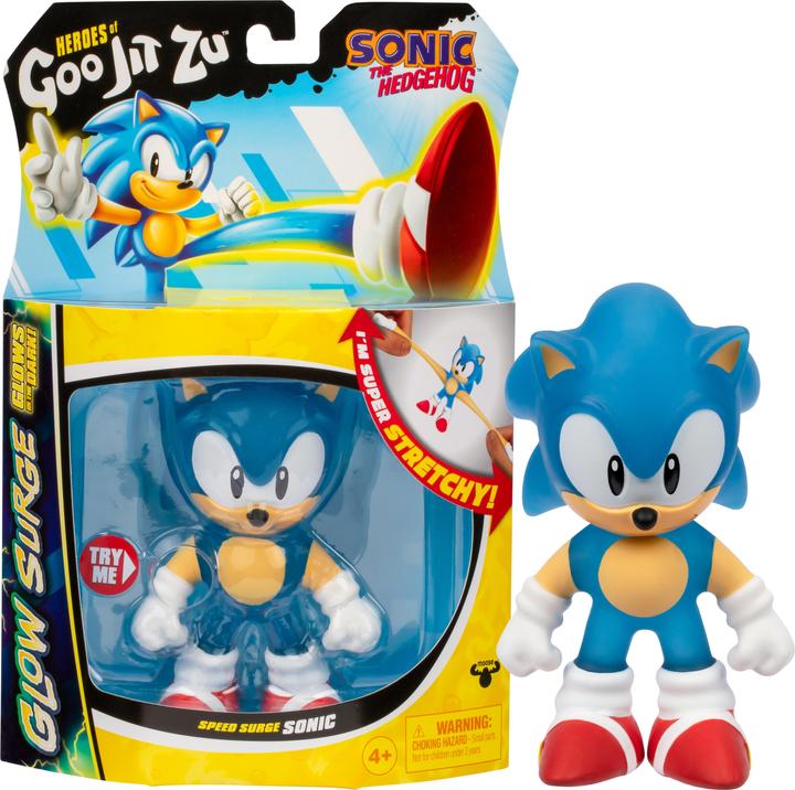 Actual product image Goo Jit Zu Heroes of Sonic the Hedgehog - Speed Surge Sonic