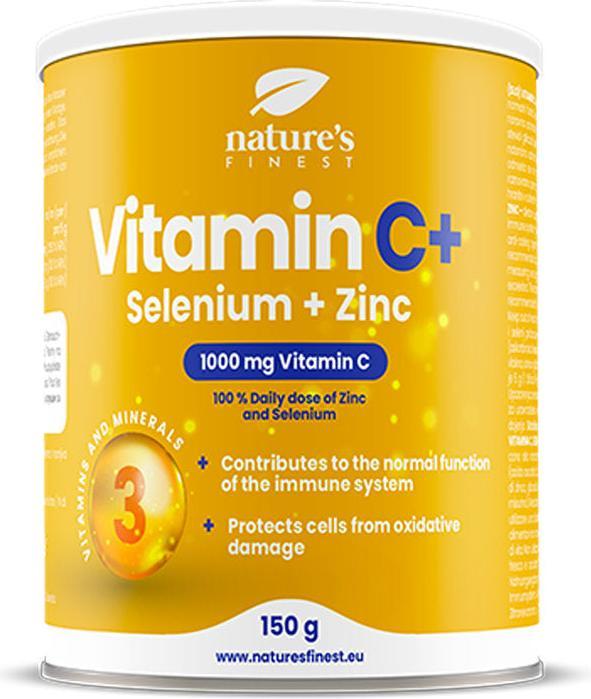 Nature's Finest Vitamin C Selenium Zinc (1 Piece, Powder, 150 g)