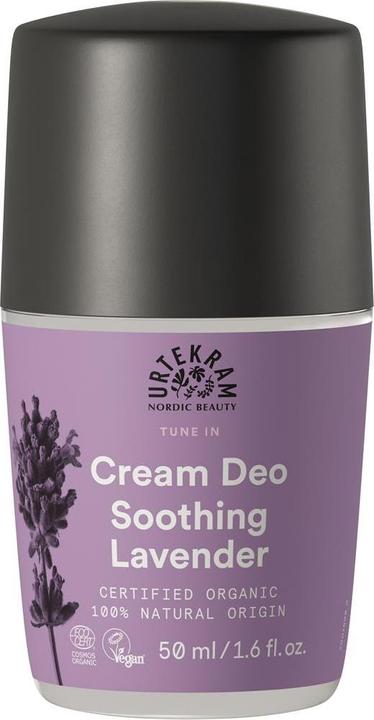 Urtekram Deocreme Tune In Lavender (Roll-on, 50 ml)