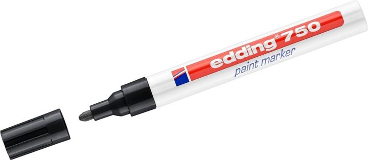 Produktbild Edding Lackmarker 750 (Schwarz, 2 mm, 1 x)