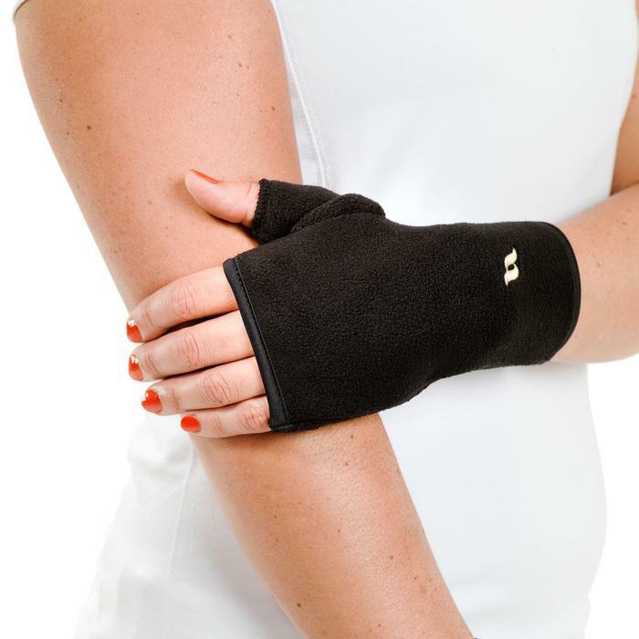 Actual product image Back on Track Half gloves fleece (L)