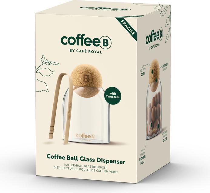 Produktbild CoffeeB Kaffee-Ball Glas Dispenser