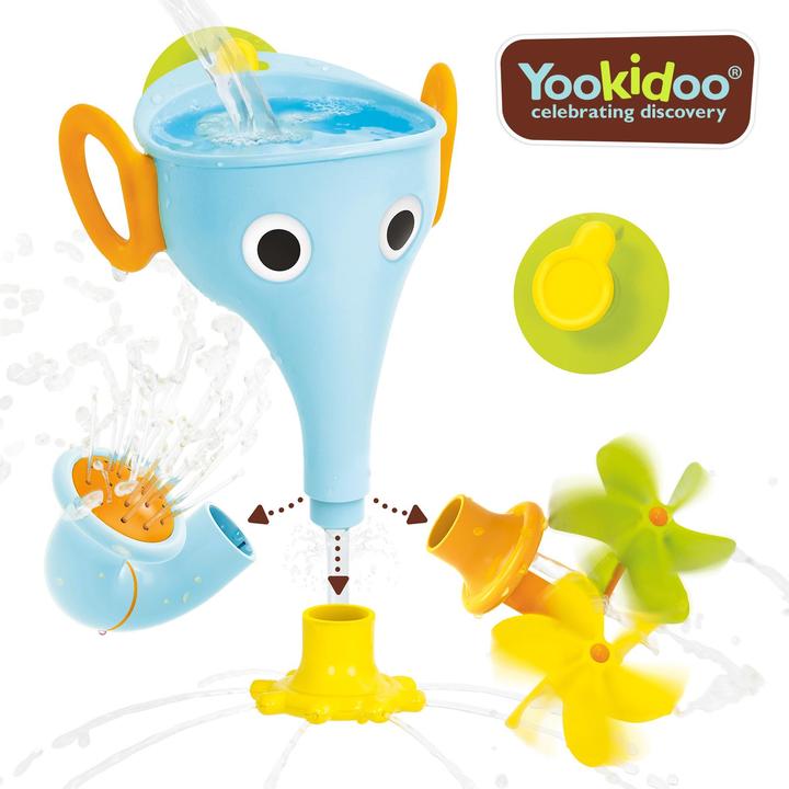 Yookidoo Jouet de bain "Eléphant", bleu