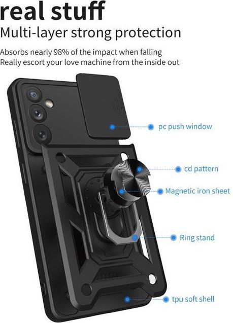 Image du produit MU Classic Kickstand Slide Cam Series (Samsung Galaxy A34 5G)