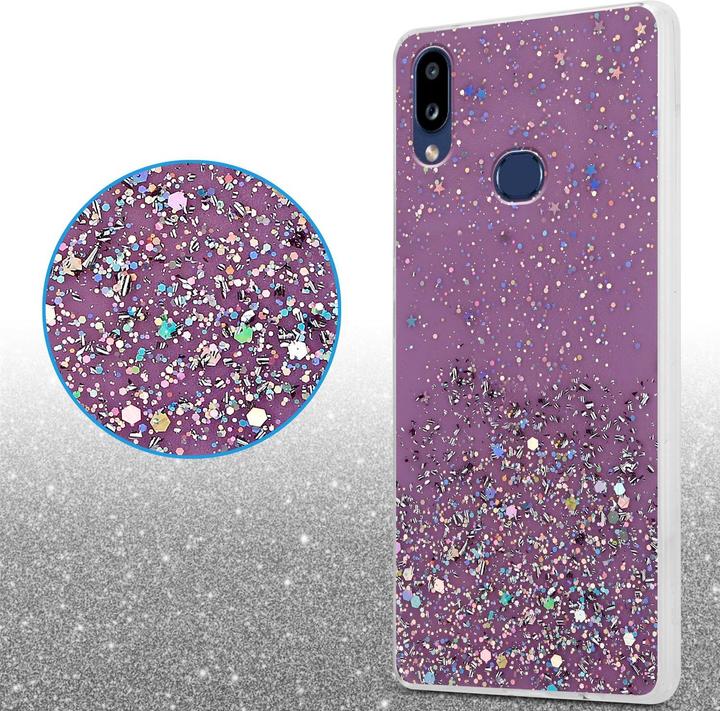 Produktbild Cadorabo TPU Cover funkelnder Glitter (Samsung Galaxy A10s, Samsung Galaxy M01s)