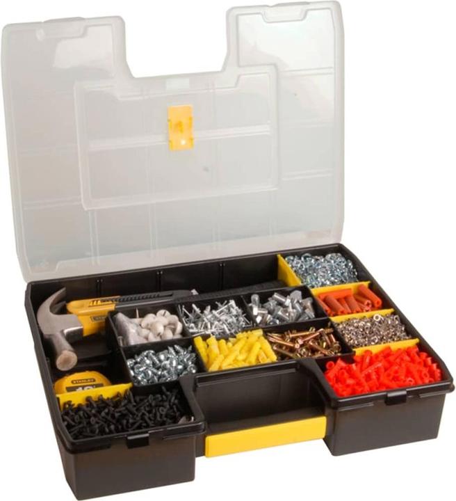 Actual product image Stanley Toolbox L with removable dividers