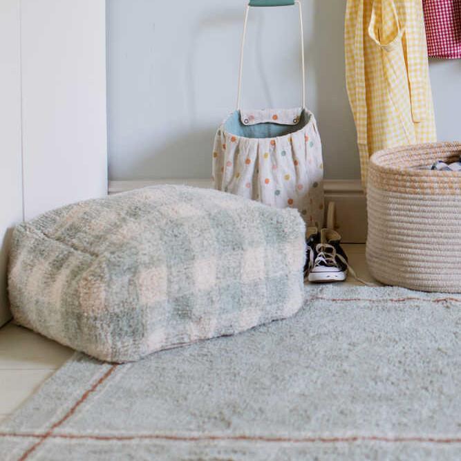 Image du produit Lorena Canals Pouf Vichy Sage