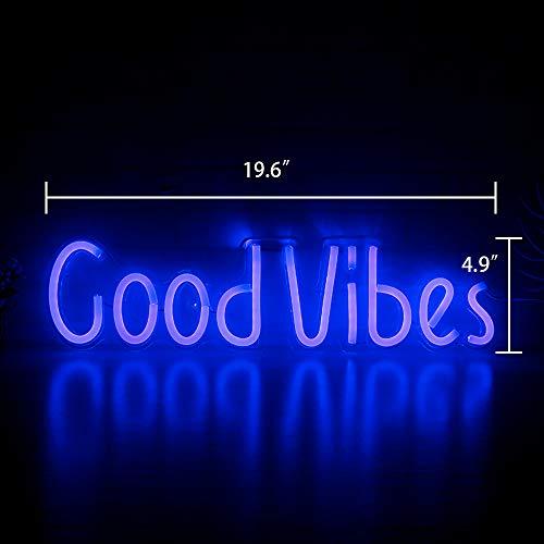 Produktbild Wanxing Good Vibes Leuchtreklame