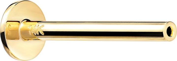 Image du produit Star Piercing Micro Threadless Labret-Stab en or 14k (sans laiton, Or 14k)