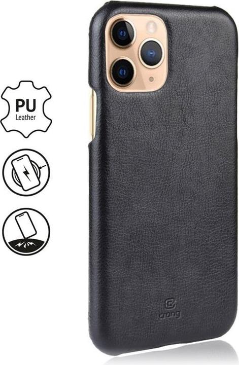 Actual product image Crong Essential Cover - Protective Case for iPhone 11 Pro Max (Black) (Apple iPhone 11 Pro Max)
