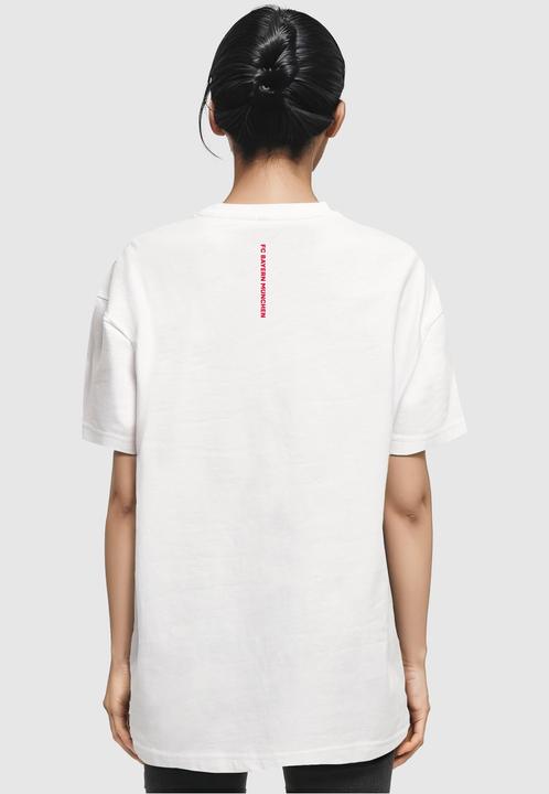 Actual product image FC Bayern München Ladies Logo R Oversized Boyfriend Tee - 118327 (L)