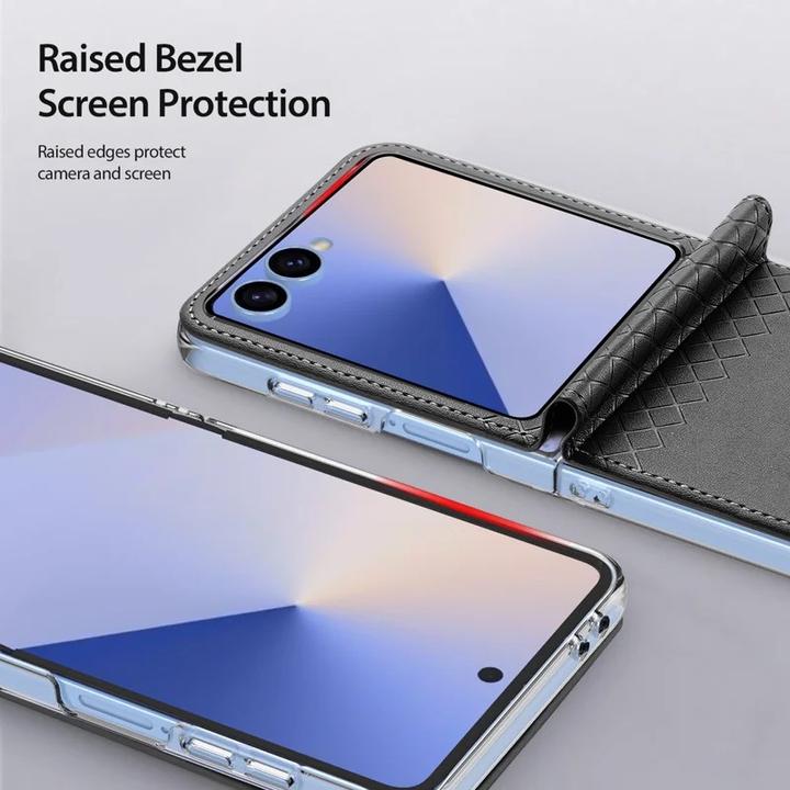 Actual product image Dux Ducis - Bril - Samsung Galaxy Z Flip7 - Black (Samsung Galaxy Z Flip7)