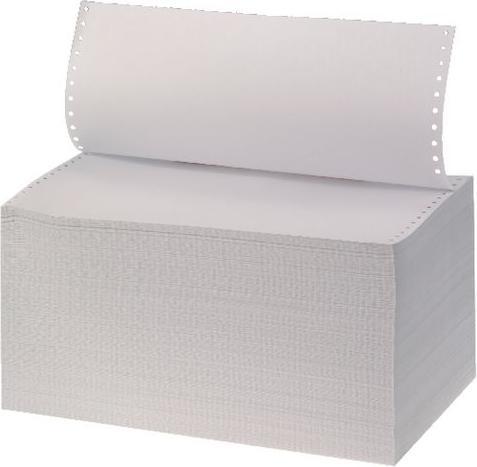 Immagine prodotto Markenlos Carta continua per computer DIN A4+ 60 g/m² Bianco liscio 2000 fogli (60 g/m², 2000 x, A4+)