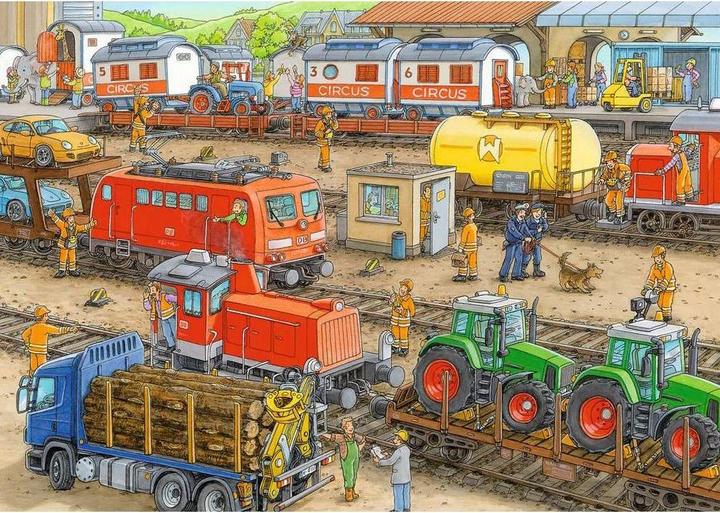Produktbild Ravensburger Trubel am Bahnhof (24 Teile)