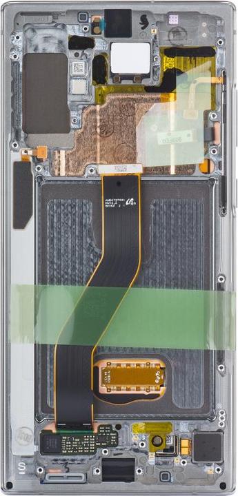 Actual product image Samsung LCD Display +Touch Unit N975 Galaxy Note 10+ Silver (Service Pack) (Display, Galaxy Note 10+ 5G, Galaxy Note 10+)