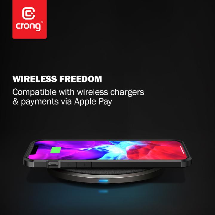 Image du produit Crong Hybrid Carbon - étui pour iPhone 12 Pro Max noir (Apple iPhone 12 Pro Max)