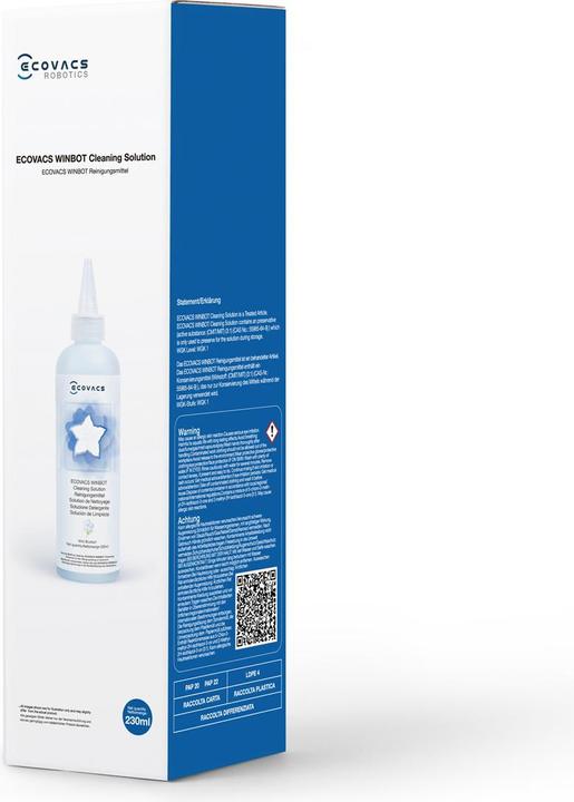 Immagine prodotto Ecovacs Soluzione detergente WINBOT 230 ml