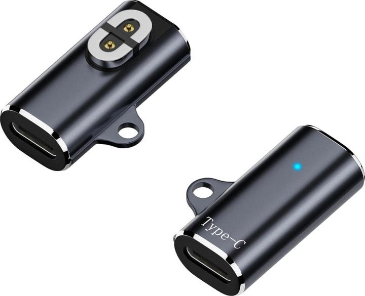 Actual product image PowerGuard USB-C to Shokz headphone magnetic charge adapter (USB)