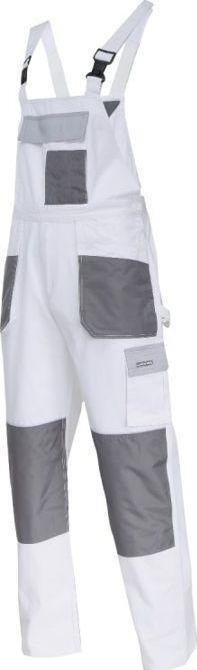 Actual product image Lahti Pro Dungarees White-gray 100% Cotton 3XL/60 (L4061260) (3XL)