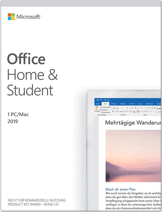 Image du produit Microsoft Office Home & Student 2019 & McAfee Total Protection