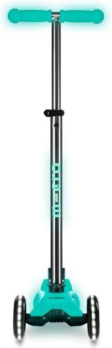 Actual product image Micro Scooter Maxi Deluxe Glow LED Plus Jelly Green