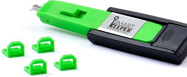 Actual product image Smart Keeper 4 x USB B-port locks with 1 x mini type key