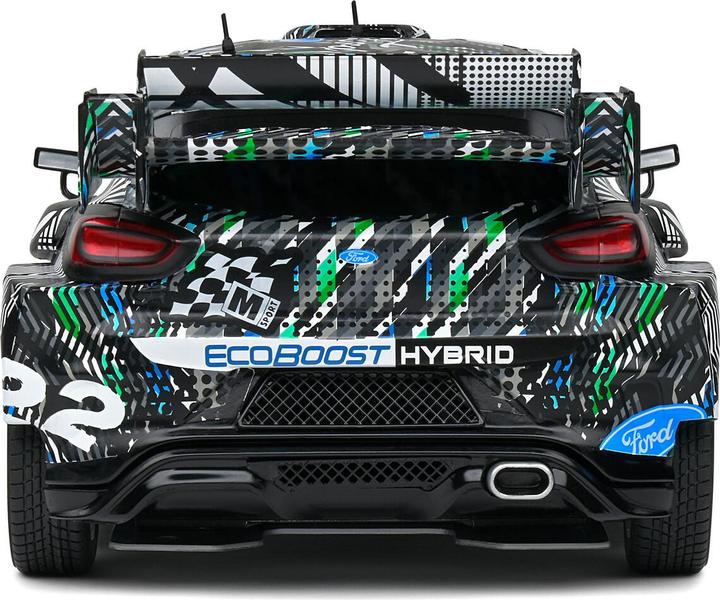 Actual product image Solido 1:18 Ford Puma WRC black