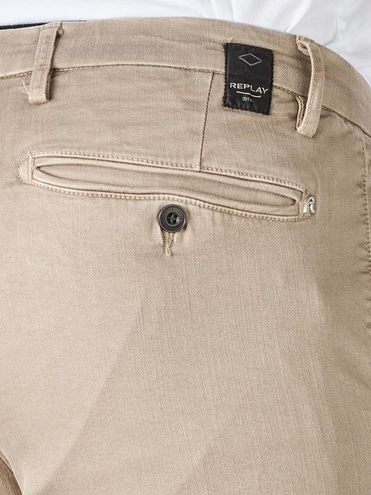 Actual product image Replay Zeumar Chino Pant Hyperflex Slim Fit Beige (W31/L34)