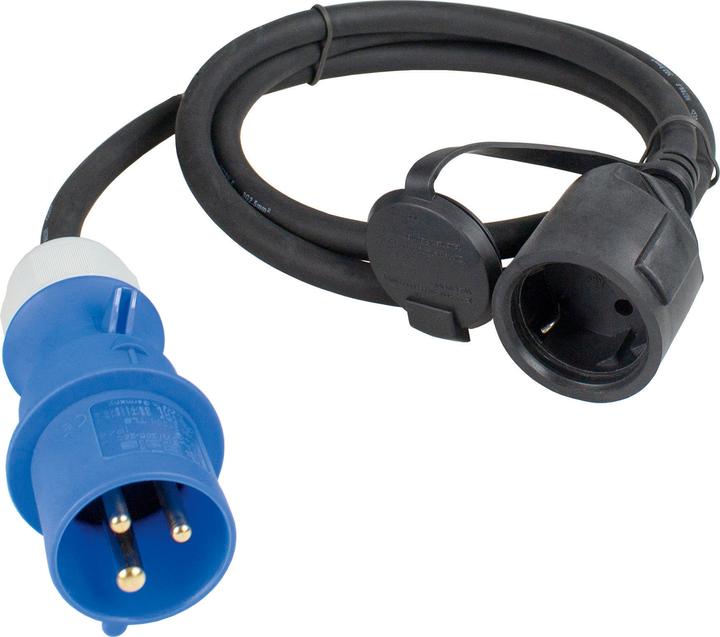 Produktbild As - Schwabe CEE-Adapterleitung (CEE 7/3, CEE 7/3)