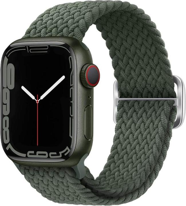 Cover-Discount Apple Watch 42/41/40mm - Nylon Stoff Ersatzarmband geflochten (Nylon)