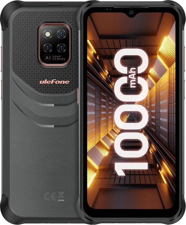 Ulefone Power Armor 14 Pro (128 Go, Noir, 6.52", Double SIM hybride, 20 Mpx, 4G)