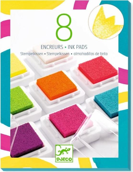 Djeco 8 Stempelkissen