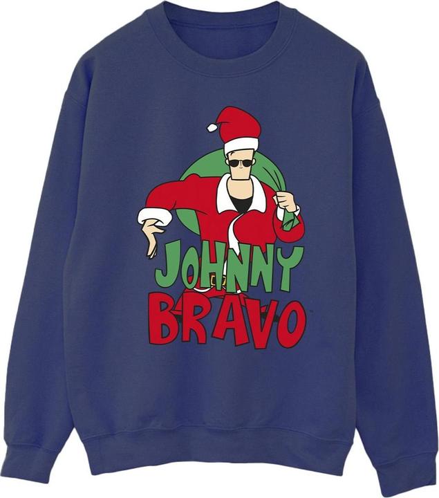 Johnny Bravo Johnny Christmas Sweatshirt (XL)