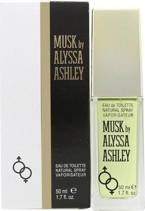 Actual product image Alyssa Ashley Musk Eau De Toilette Spray 50ml (Eau de toilette, 50 ml)