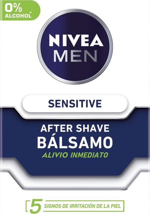 Produktbild NIVEA MEN SENSITIVE after shave balm 0% alcohol 100 ml (Balsam, 100 ml)