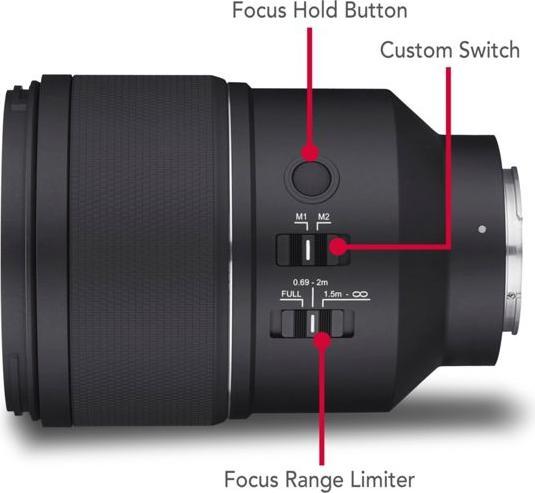 Actual product image Samyang AF 135mm f/1.8 Sony FE (Sony E, full size)