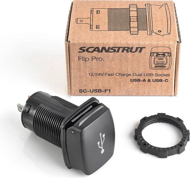 Immagine prodotto Compass Scanstrut Doppia presa USB TIPO A e TIPO C