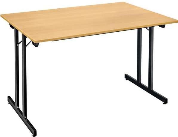 Produktbild Bisley Klapptisch rechteckig Gestell aus Stahl H 740 x B 1600 x T 800 mm