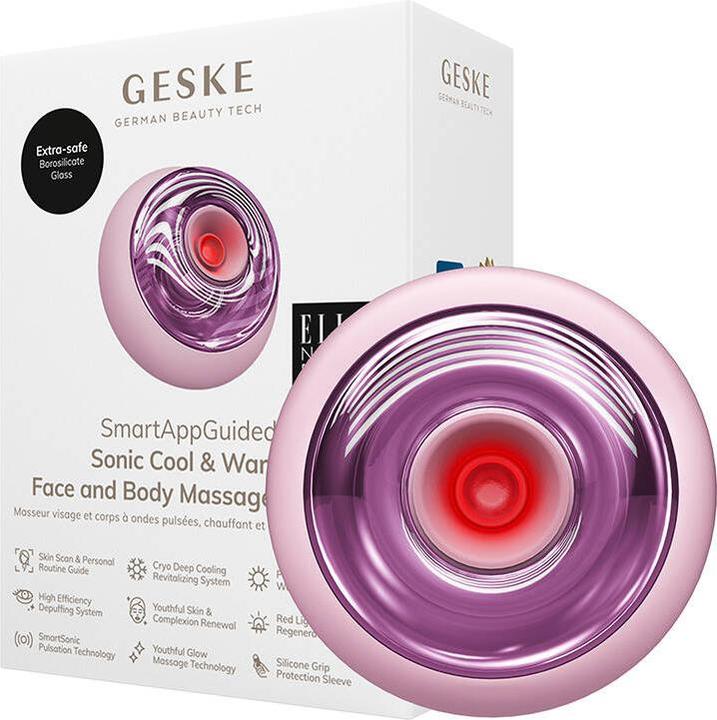 Image du produit Geske Sonic Cool & Warm Face & Body Massager 9in1 (pink)