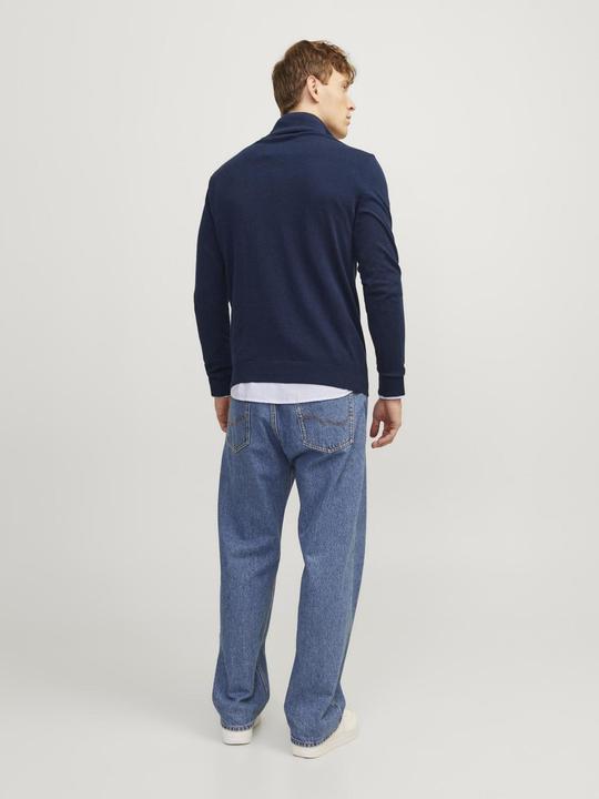 Immagine prodotto Jack & Jones Maglione a maglia con mezza zip (S)