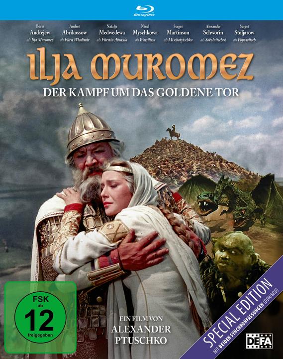 Produktbild Ilja Muromez - Der Kampf um das goldene Tor (Blu-ray, 1955, Deutsch)
