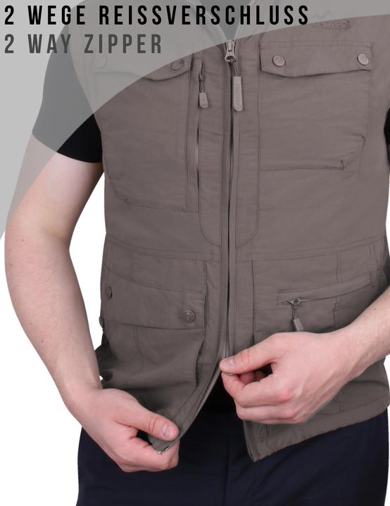 Produktbild Normani Herren Outdoor Weste Kudu (4XL)