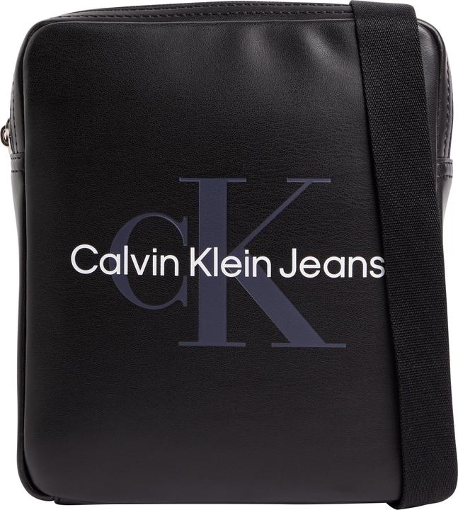 Calvin Klein Jeans Herren Monogramm Soft Reporter18 Crossovers, Schwarz, One Size (One Size)