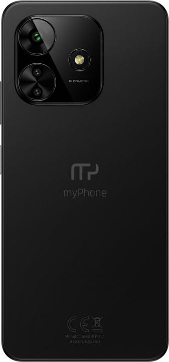 Produktbild Myphone N23 | Plus | Cosmic black | 6,7 " | AMOLED | 1080 x 2412 Pixel | Mediatek | G99 | Interner Speicher (256 GB, Cosmic Black, 6.70", Dual SIM, 64 Mpx)