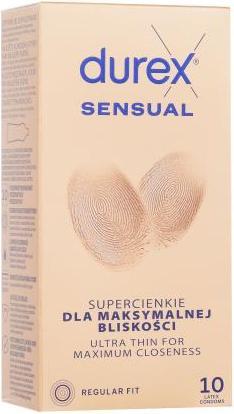 Produktbild Durex Sensual Kondome - 10 Stück (10 Stk.)