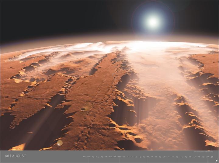 Produktbild Kosmos - Edition Alexander von Humboldt Kalender 2026 (78 x 58 cm, Deutsch)