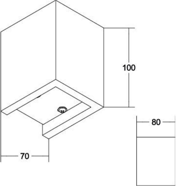 Produktbild Brumberg LED-Wandanbauleuchte (220 lm)
